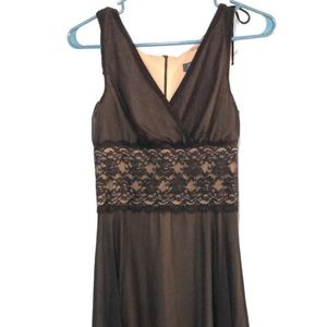 Black cocktail dress